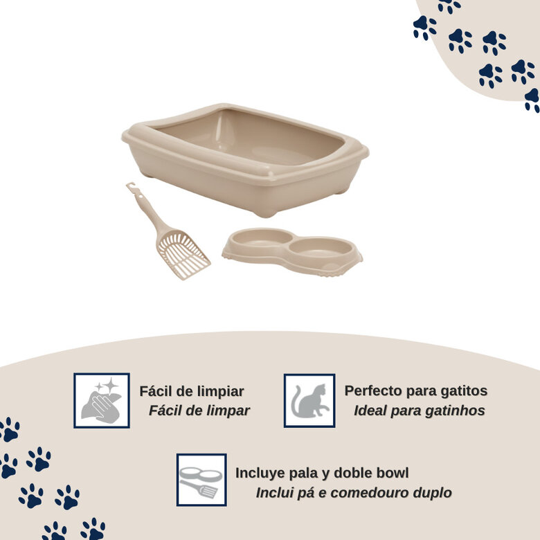 Nice Care Kit Beige para gatos,  Imagen numero 3 Nice Care Kit Beige para gatos, , large Imagen numero 3