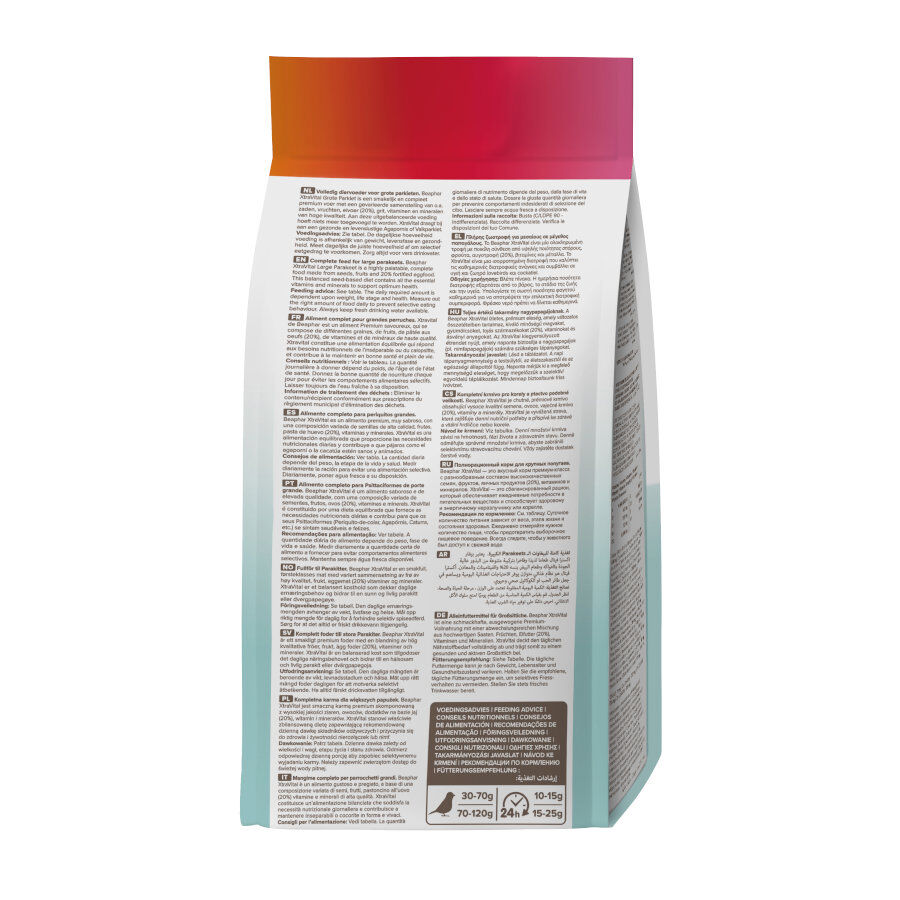 Beaphar XtraVital Mixtura para periquitos grandes thumbnail