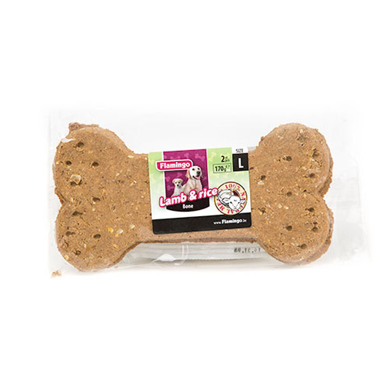 Flamingo Lamb & Rice Galleta chuches para perros image number null