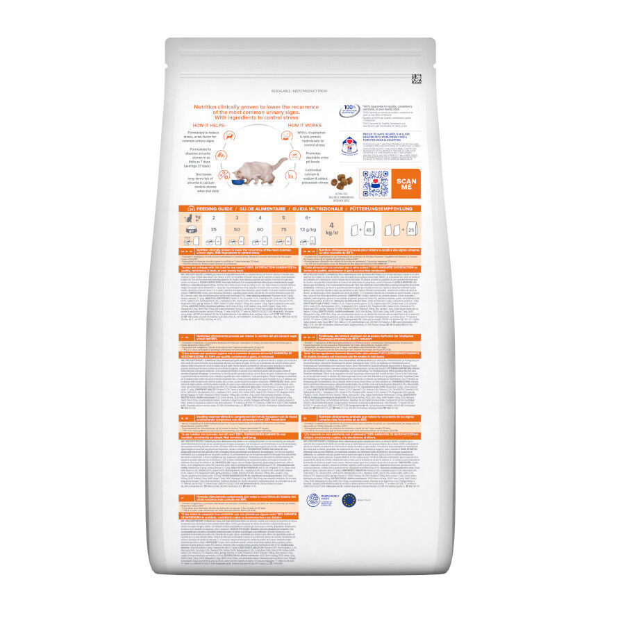 Hill&#039;s Prescription Diet Urinary Care c/d pescado azul pienso para gatos thumbnail