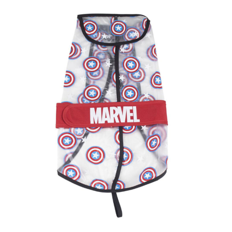 Disney Marvel Chubasquero Capitán América para perros thumbnail