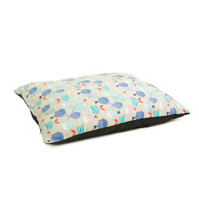 TK-Pet cama diseño estampado de peces para perros Imagen numero 1 TK-Pet cama diseño estampado de peces para perros Imagen numero 1