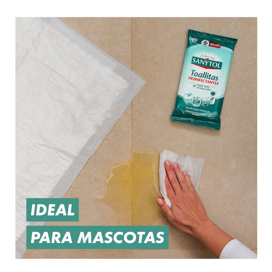 Sanytol Toallitas Húmedas Desinfectantes Multiusos para hogares thumbnail