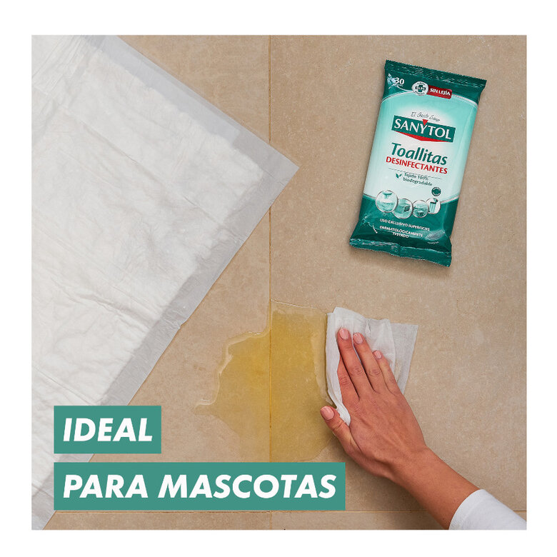 Sanytol Toallitas Húmedas Desinfectantes Multiusos para hogares,  Imagen numero 2 Sanytol Toallitas Húmedas Desinfectantes Multiusos para hogares, , large Imagen numero 2