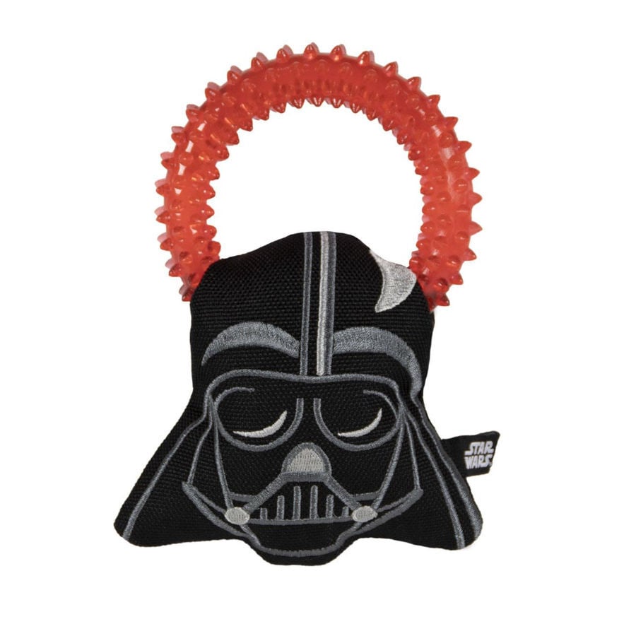 Disney Star Wars Anillo Mordedor con peluche de Darth Vader para perros, , large Imagen numero 1