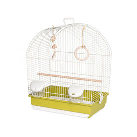 Voltregà 642 Eco Jaula Verde con Columpio para pájaros
