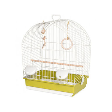 Voltregà 642 Eco Jaula Verde con Columpio para pájaros