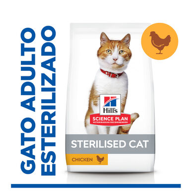 Hill's Young Adult Science Plan Sterilised Pollo pienso para gatos