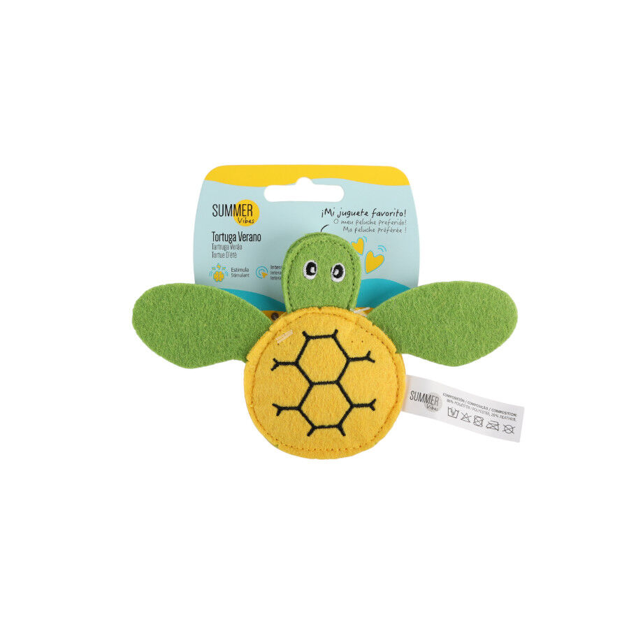 Summer Vibes Tortuga Peluche para gatos, , large Imagen numero 5