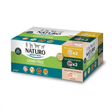 Naturo Grain Free tarrinas para perros - Multipack