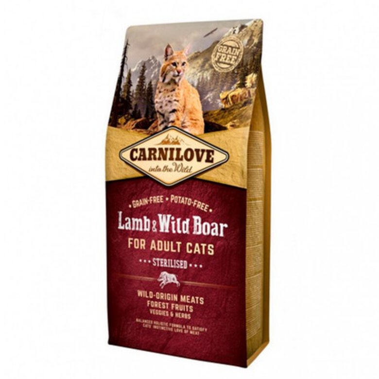 pienso_gato_carnilove_lamb_wild_boar_sterilised_esterilizados_CAR170199_M Imagen numero 1 Carnilove Lamb & Wild Boar Sterilised pienso gatos Imagen numero 1