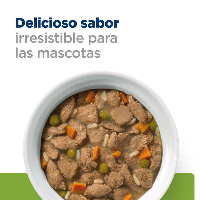 Hill&#039;s Prescription Diet Metabolic Estofado de Pollo y Vegetales lata para perros thumbnail