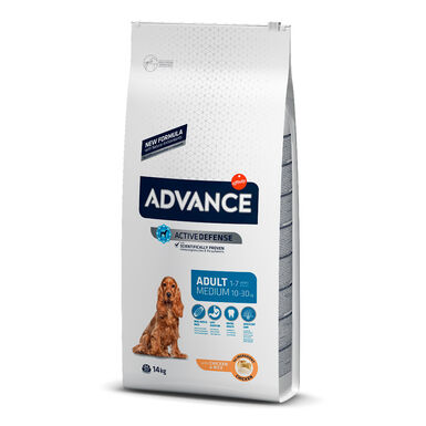 Affinity Advance Medium Adult Pollo y Arroz pienso para perros