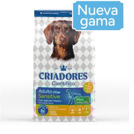 Criadores Científico Sensitive Adulto Mini Pienso Salmón para perros