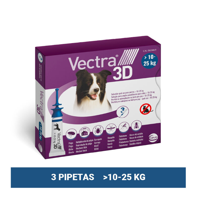 Vectra 3D Pipetas Antiparasitarias para perros thumbnail