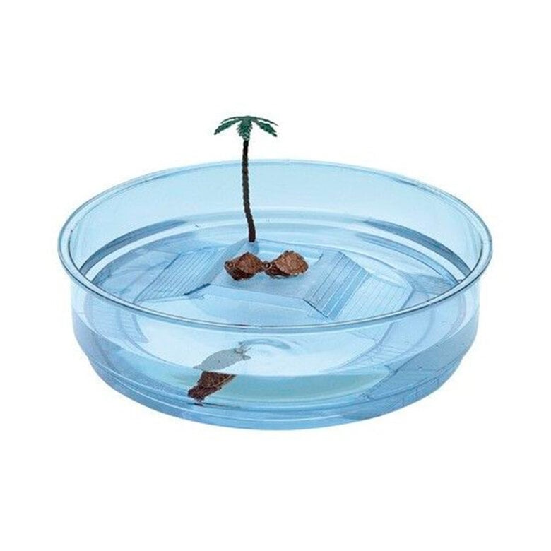 Ferplast Oassi Tortuguera de Plástico con Isla para tortugas,  Imagen numero 1 Ferplast Oassi Tortuguera de Plástico con Isla para tortugas, , large Imagen numero 1