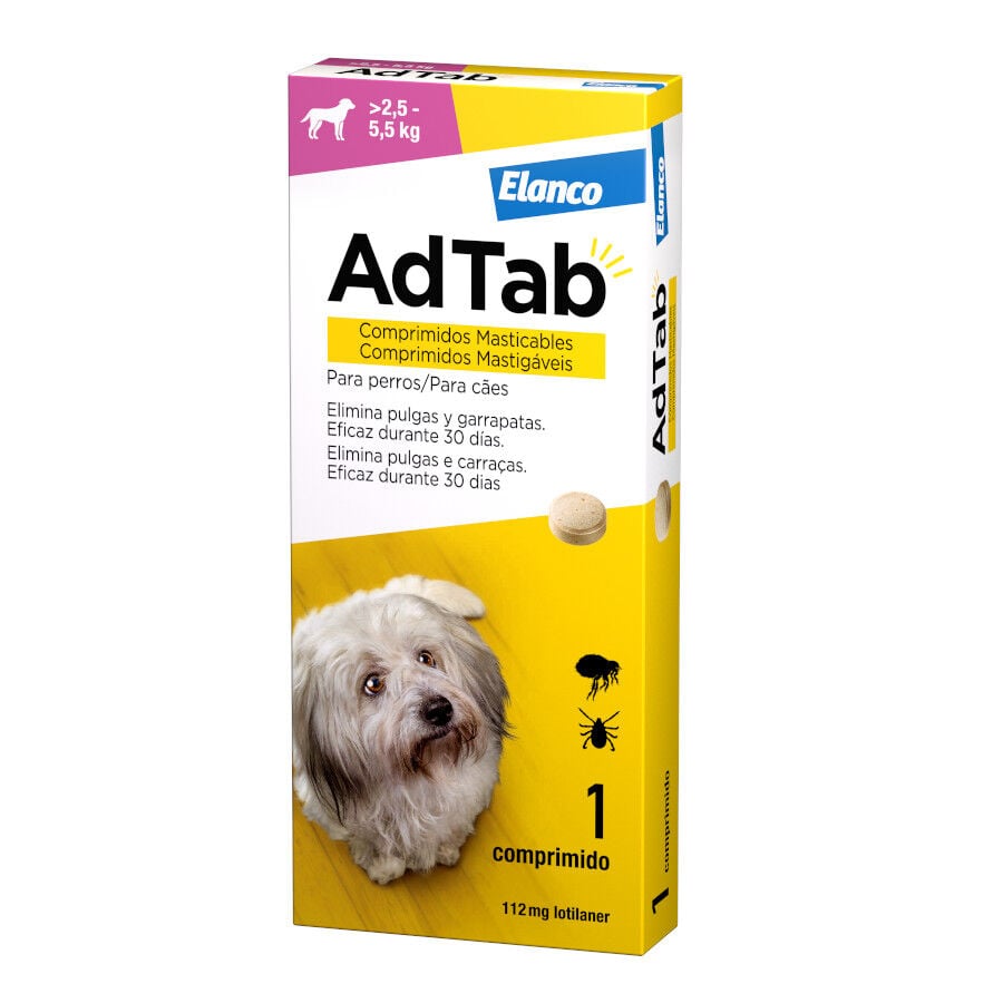 AdTab Comprimidos Masticables Antiparasitarios para perros