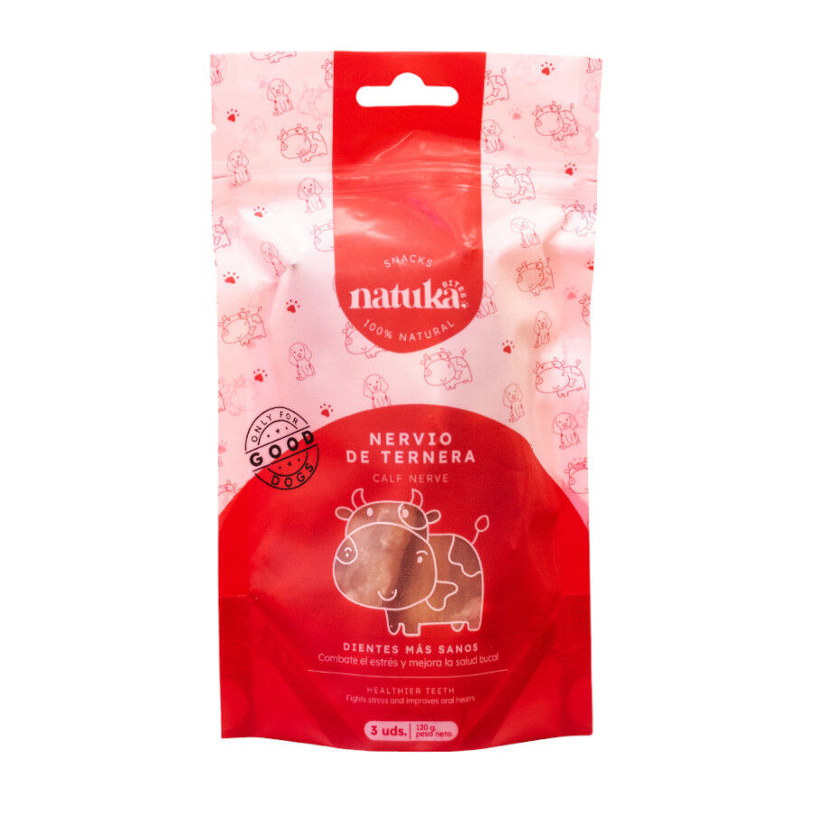 Natuka Nervio de Ternera para perros