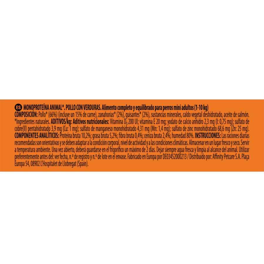 4 sobres x 150 g Nature's Variety Adult Mini Pat&eacute; sobre para perros, , large Imagen numero 6