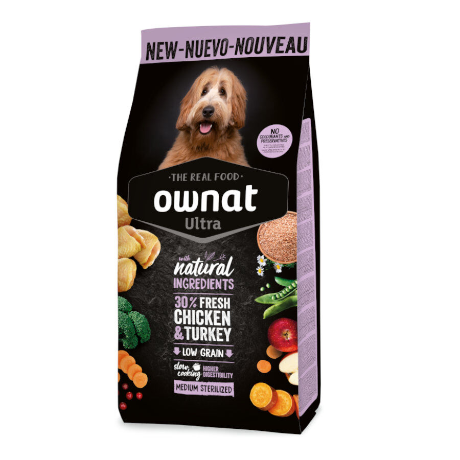 Ownat Ultra Medium Sterilized pienso para perros thumbnail