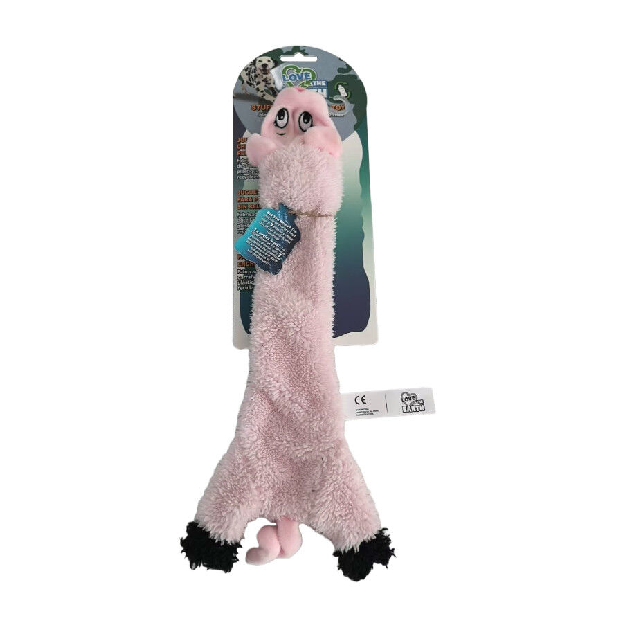 LOVE THE EARTH Peluche Cerdo con Sonido para perros, , large Imagen numero 6