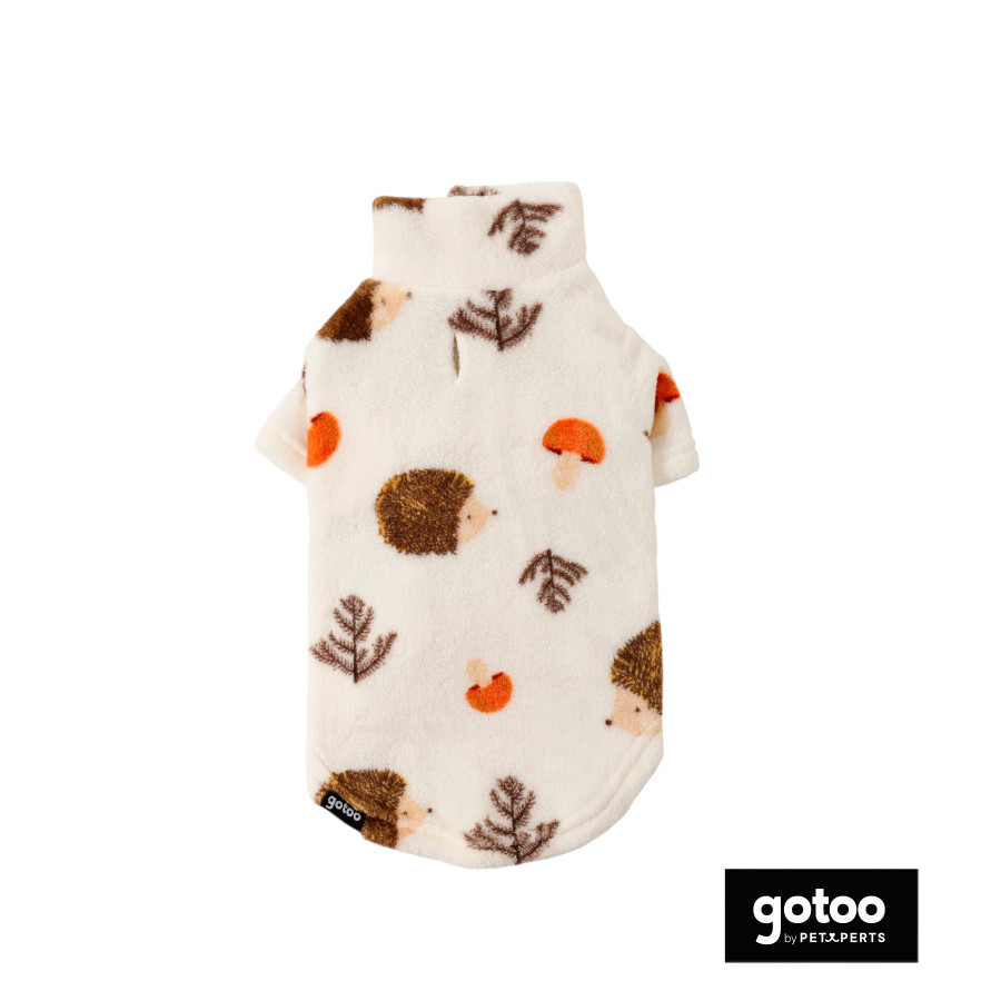 Gotoo Jersey Polar Estampado Erizo para gatos, , large Imagen numero 2