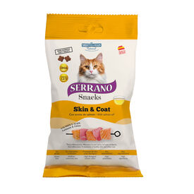 Serrano Bocaditos Omega 3 y DHA de Salmón y Atún para gatos