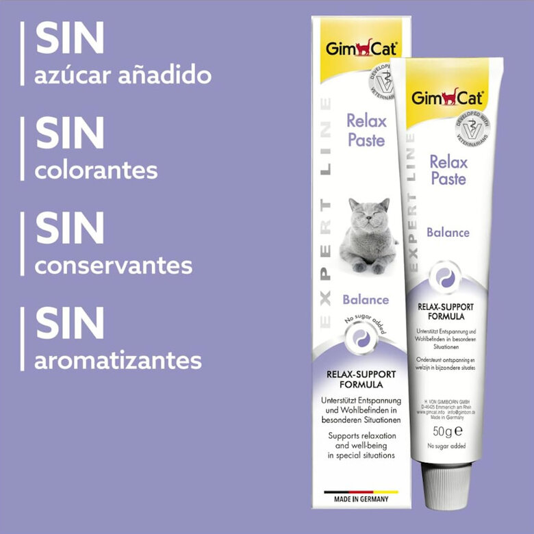 GimCat Relax Pasta Tranquilizante para gatos, , large image number null