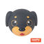 Tootoy! Chew Pinscher mordedor de látex con sonido para perros, , large indicador imagen numero 1