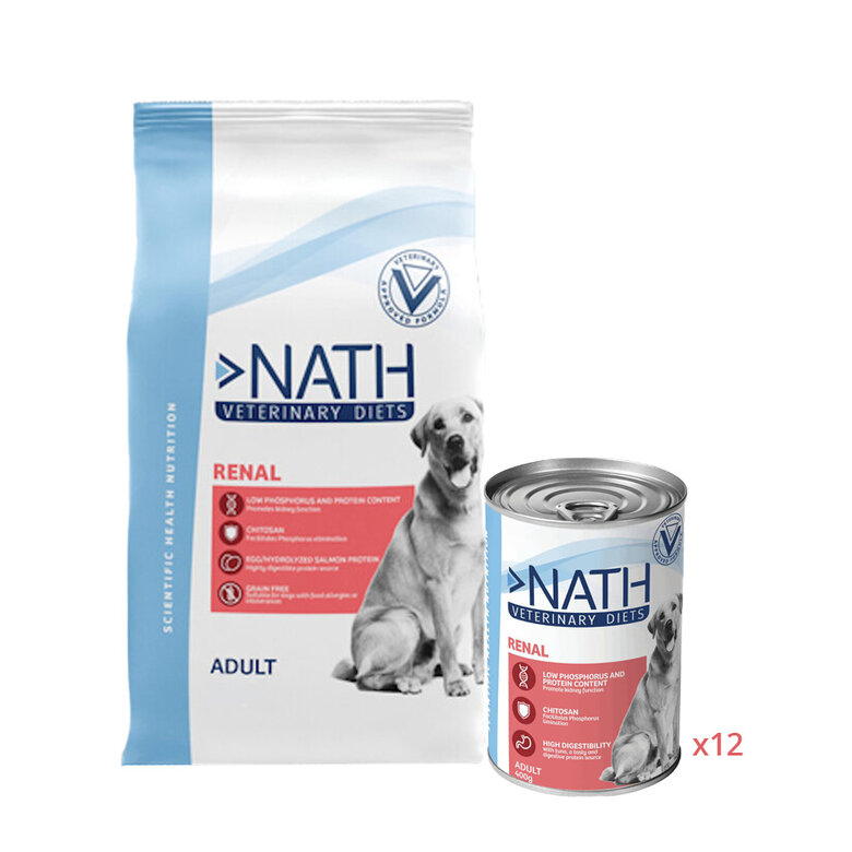 Pack Nath Renal - pienso y comida húmeda para perro, , large image number null