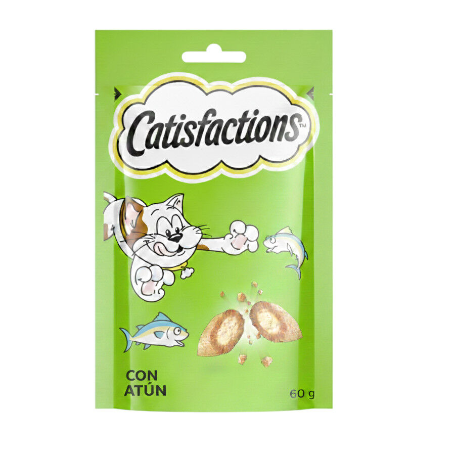 60 g Catisfactions Premios de At&uacute;n para gatos, , large Imagen numero 1