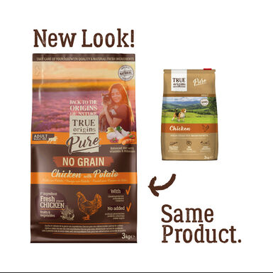 True Origins Pure Adult Pollo No Grain pienso para perros