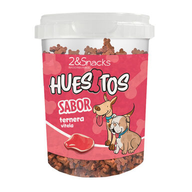 2&Snacks Huesitos de Ternera para perros