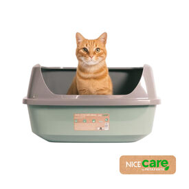 Nice Care Eco Bandeja Sanitaria Verde para gatos