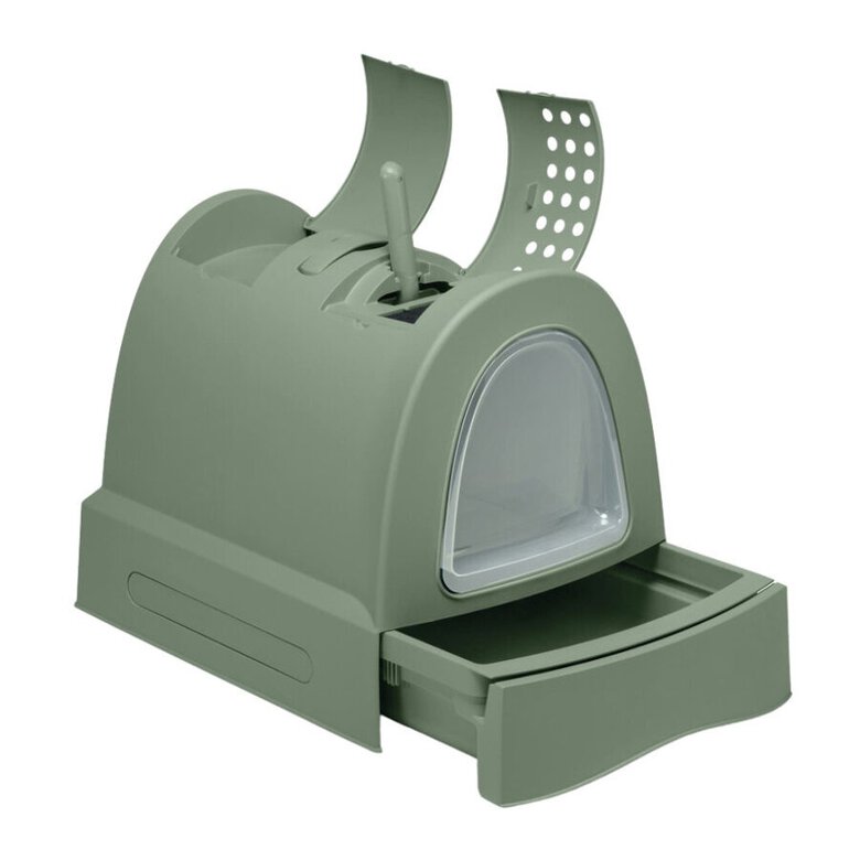 Imac Zuma 2ND Life Caja de Arena Verde para gatos,  Imagen numero 1 Imac Zuma 2ND Life Caja de Arena Verde para gatos, , large Imagen numero 1