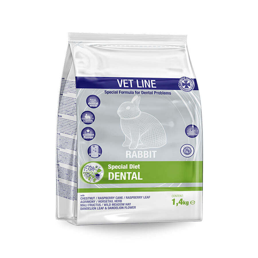 Cunipic Vet Line Dental Heno de Prado para conejos, , large Imagen numero 1