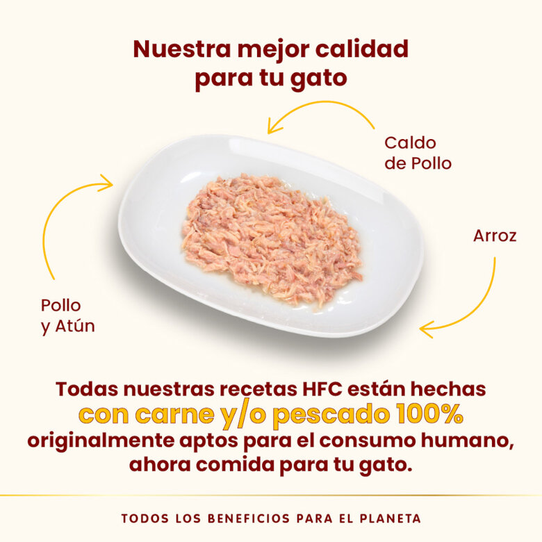 70 g Almo Nature HFC pollo con atún lata para gatos ,  Imagen numero 3 70 g Almo Nature HFC pollo con atún lata para gatos , , large Imagen numero 3