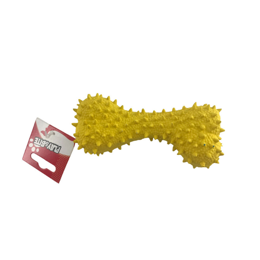 Play&Bite TC Hueso Mordedor Amarillo para perros, , large Imagen numero 1