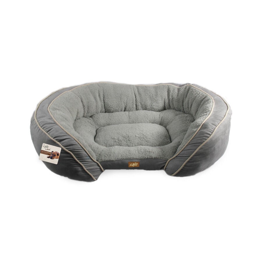 All For Paws Lamb Cama Lujo Gris para perros, , large Imagen numero 1