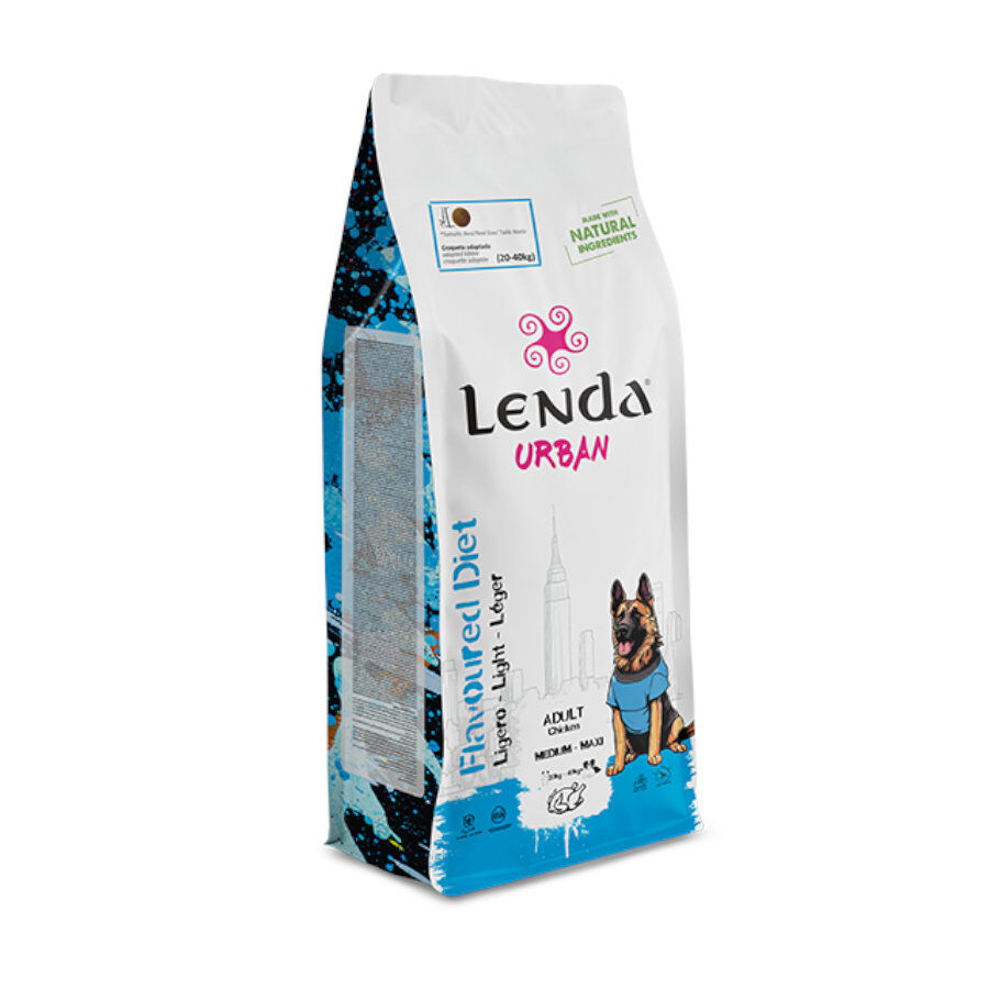 Lenda Urban Flavoured Diet Light Adult Medium Maxi Pienso para perros