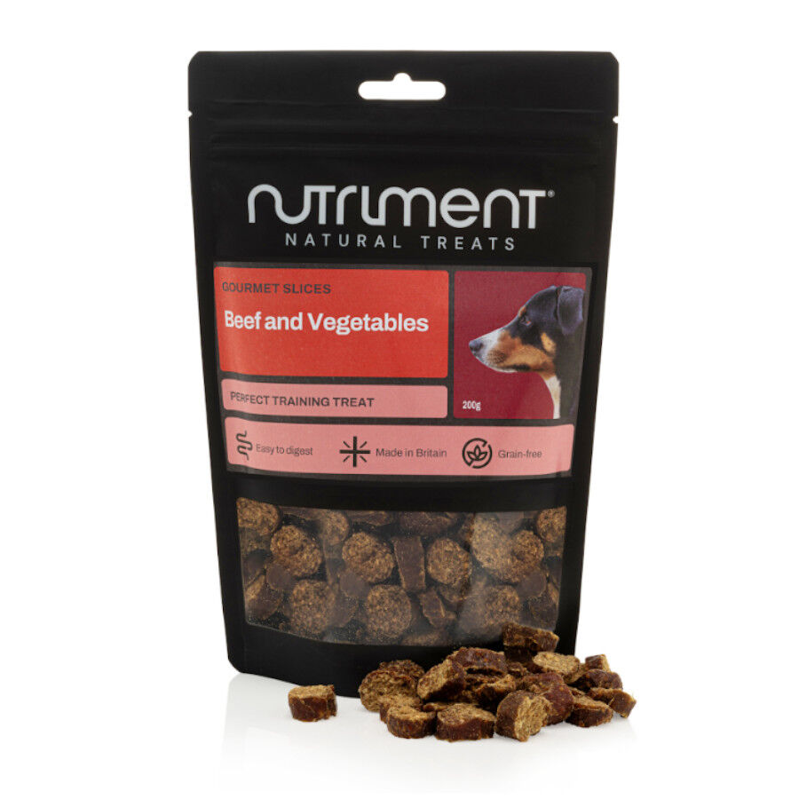 200 g Nutriment Gourmet Barritas Vacuno y Verduras Snack para perros, , large Imagen numero 1