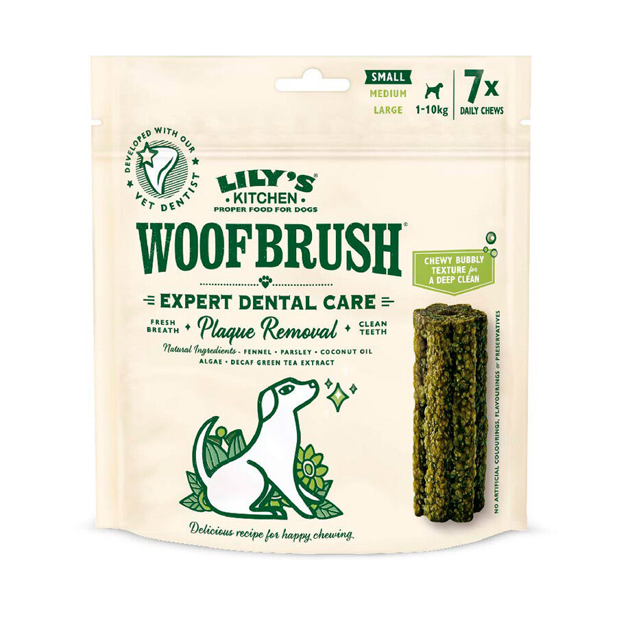 Lily&#039;s Kitchen Snacks Dentales Woofbrush Small para perros thumbnail