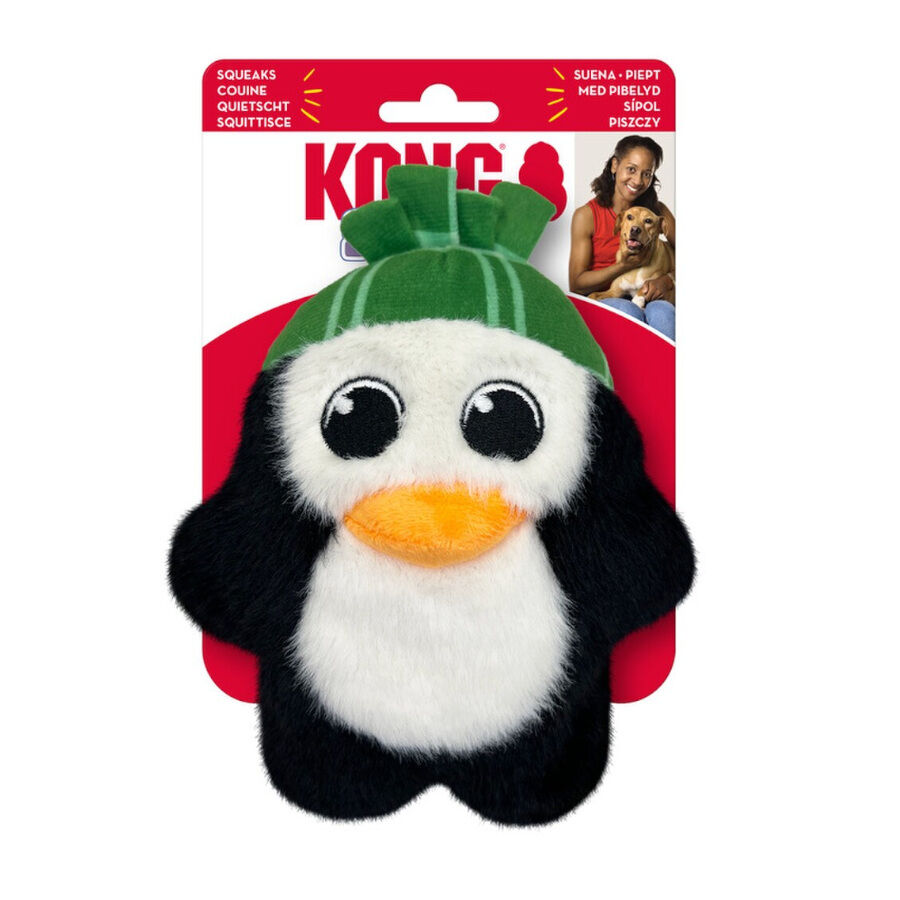 Kong Holiday Snuzzles Pingüino de Peluche para perros thumbnail