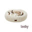 Leeby Sof&aacute; Donut Corduroy Crema para gatos, , large indicador imagen numero 2