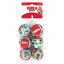 Kong Holiday Squeakair Pelota de tenis para perros – pack 6, , large indicador imagen numero 2