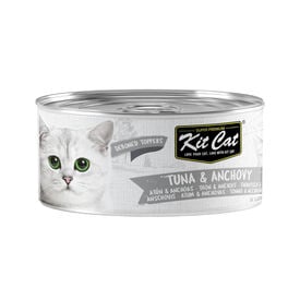 Kit Cat At&uacute;n con Anchoas Gelatina Lata para gatos