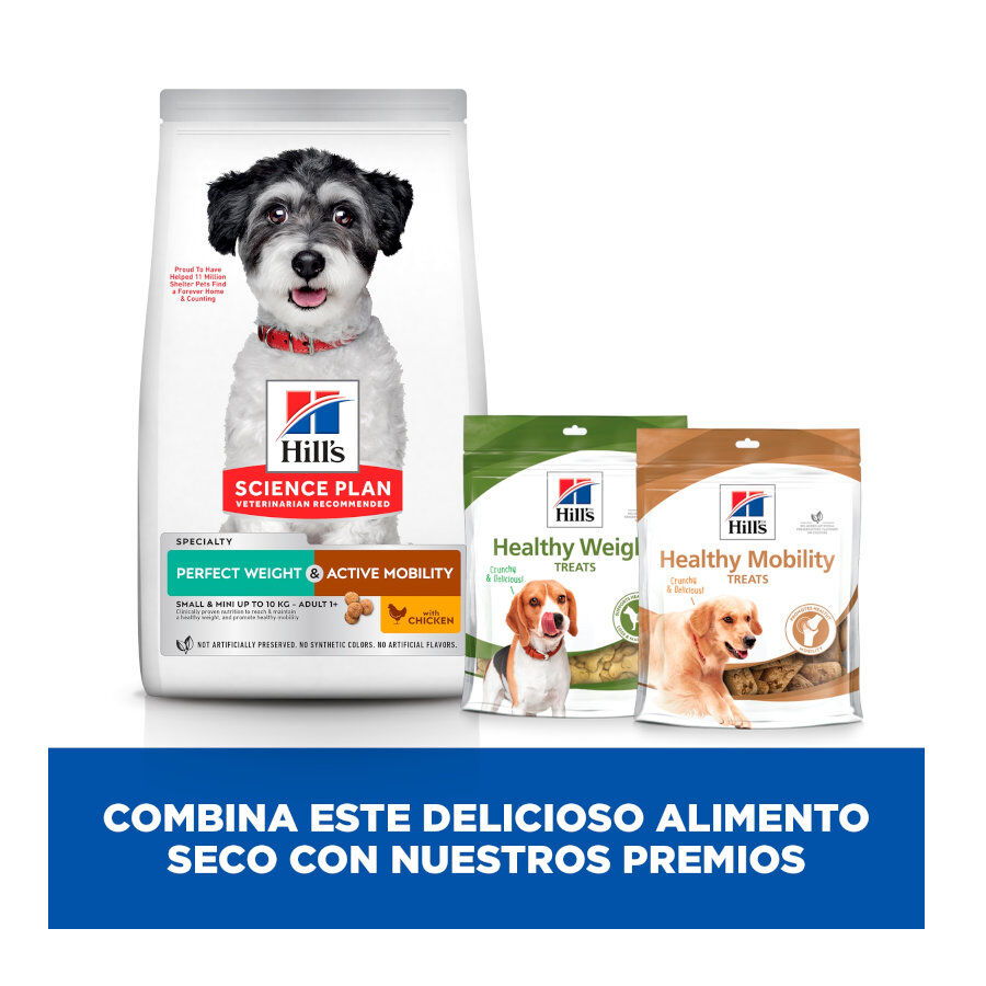 6 kg Hill's Science Plan Perfect Weight y Active Mobility Small y Mini Pollo pienso para perros, , large Imagen numero 8