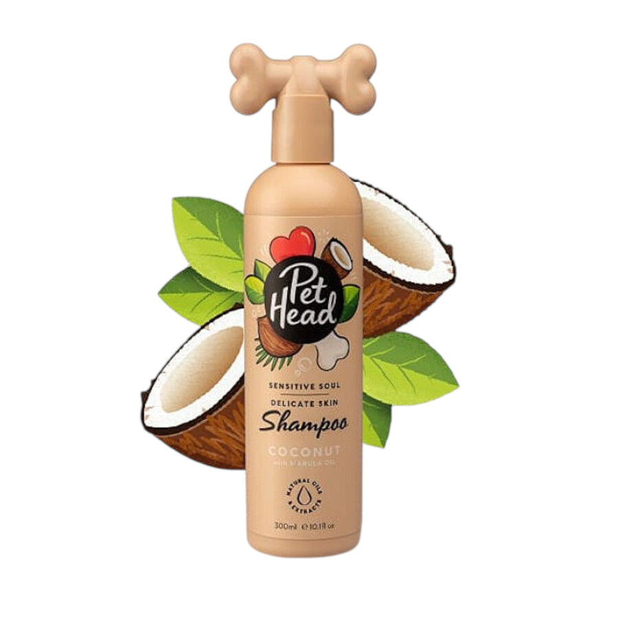 Pet Head champ&uacute; piel sensible de coco para perros, , large Imagen numero 1