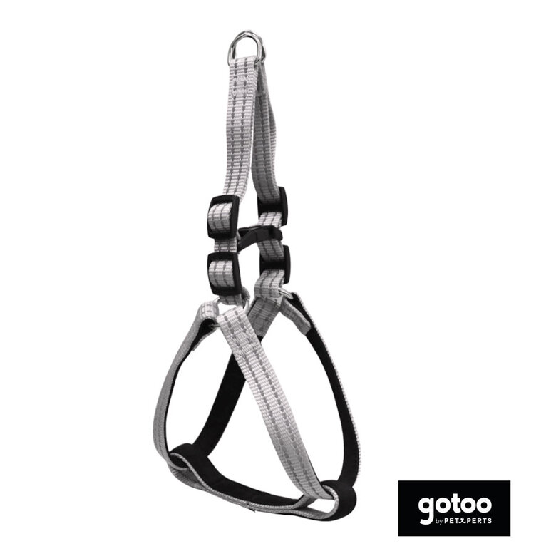 Gotoo Arnés reflectante de neopreno gris para perros,  Imagen numero 2 Gotoo Arnés reflectante de neopreno gris para perros, , large Imagen numero 2