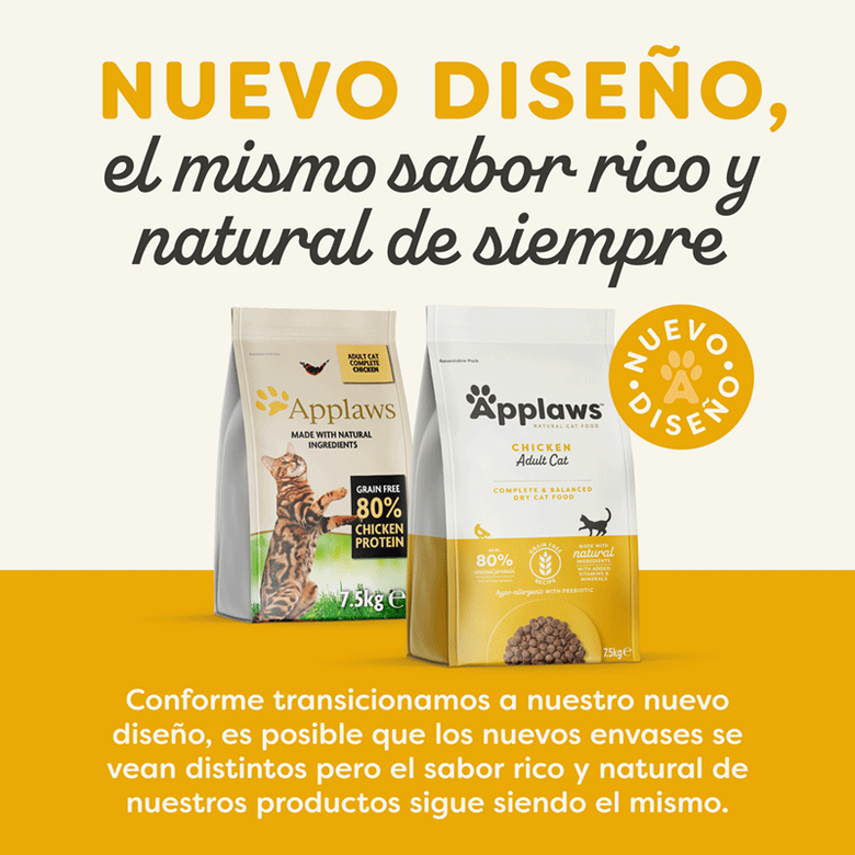 Applaws Adult Grain Free Pollo pienso para gatos thumbnail